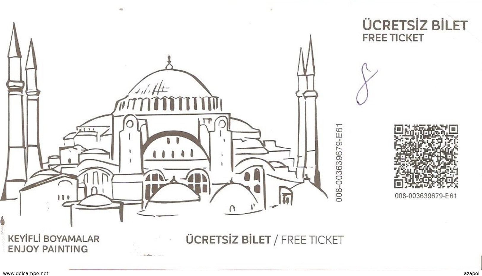 Admission Ticket: Turkey, 1 Ticket For Historical Museum, Istanbul, 2019 - Tickets D'entrée