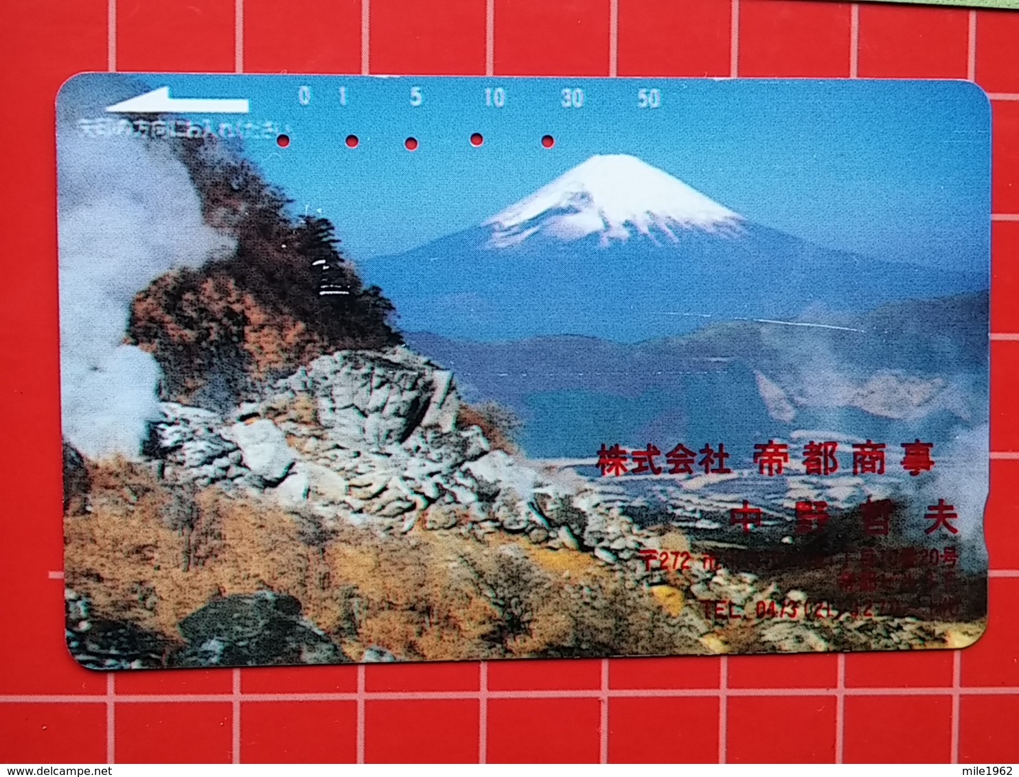 JAPAN - T-30,  PHONECARD MAGNETIC NTT - NATURE, LANDSCAPE, PAYSAGE JAPON - Japon