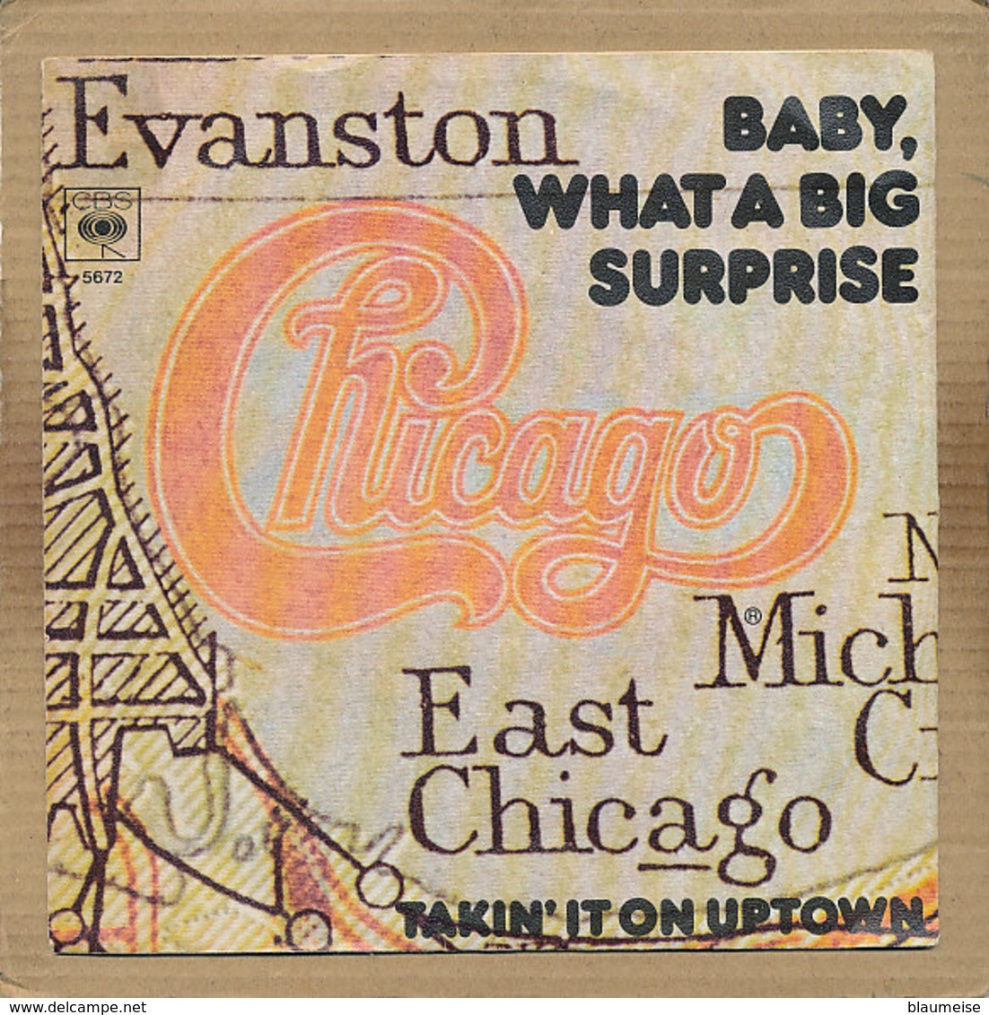 7" Single, Chicago - Baby What A Big Surprise - Disco & Pop