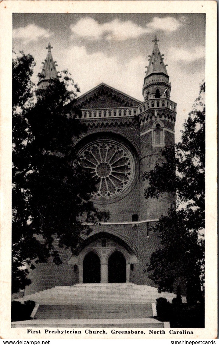 North Carolina Greensboro First Presbyterian Church - Greensboro