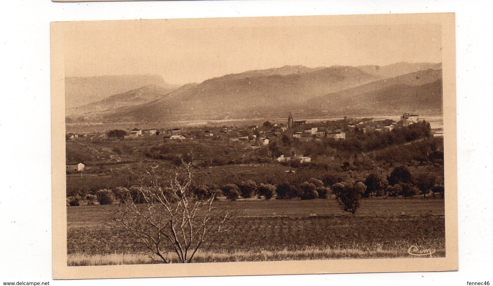 84 - LAURIS - Vue Générale - 1945  (P13) - Autres & Non Classés