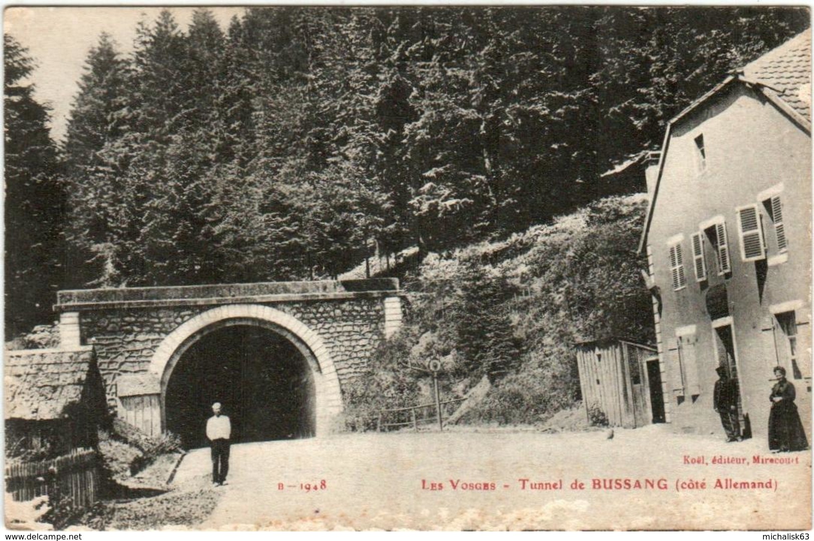 61lx 127 CPA - TUNNEL DE BUSSANG - Bussang