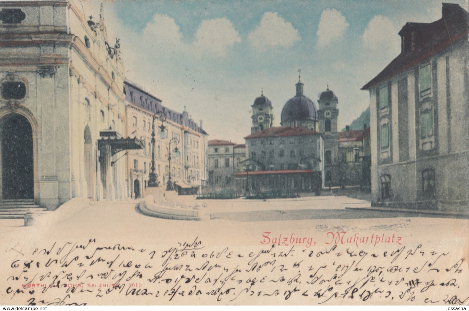 AK - Salzburg - Makartplatz - 1905 - Salzburg Stadt