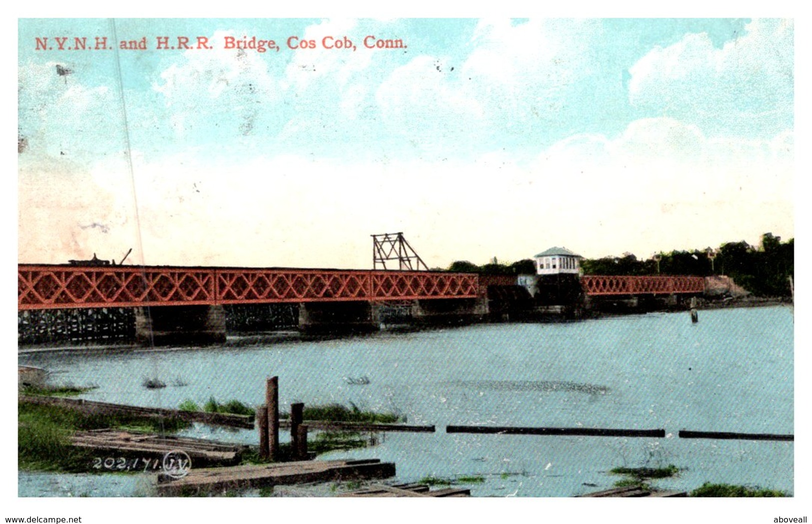 Connecticut Greenwich , N.Y.N.H And H.R.R.  Bridge , Cos Cob - Other & Unclassified