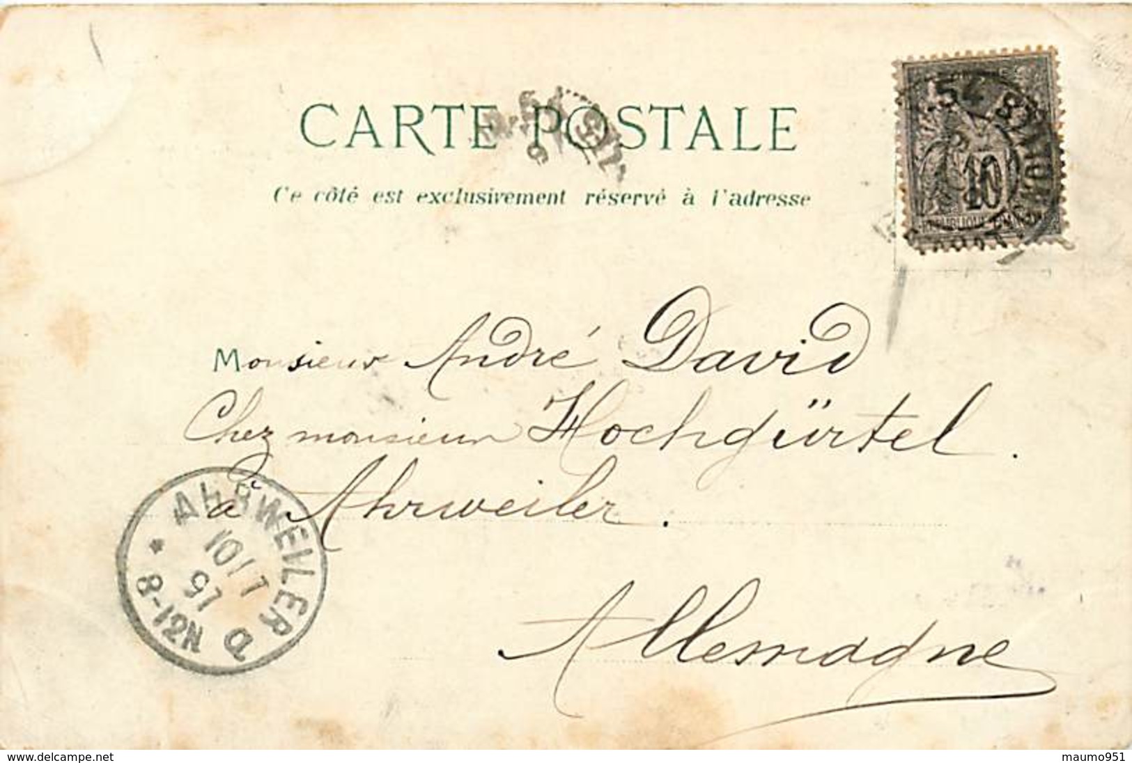 75 SOUVENIR DE PARIS  DE 1897 AVENUE DES CHAMPS ELYSEES  - PRIX DE DEPART 1 €00 - Multi-vues, Vues Panoramiques