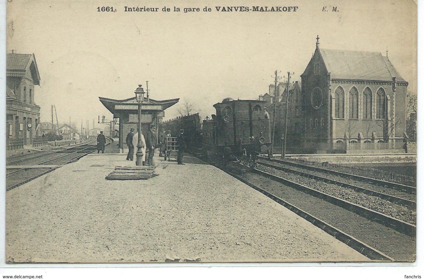 Vanves-Malakoff-Interieur De La Gare - Vanves