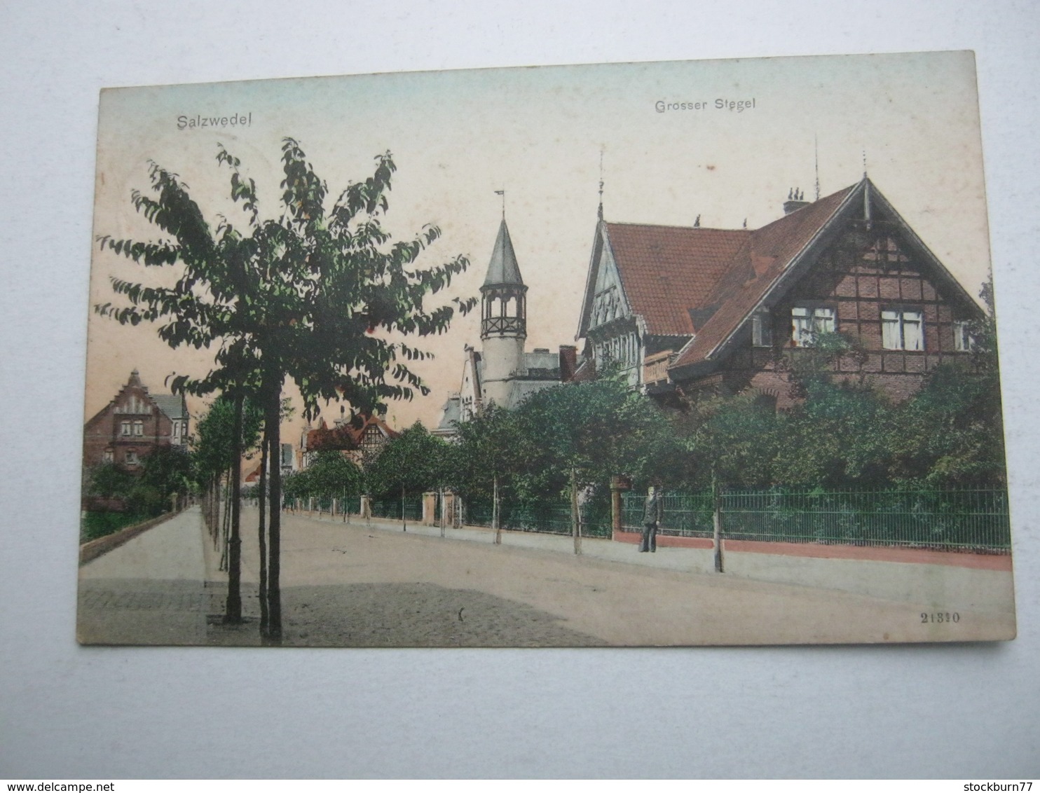 SALZWEDEL , Strasse , Seltene Karte Um 1910 - Salzwedel