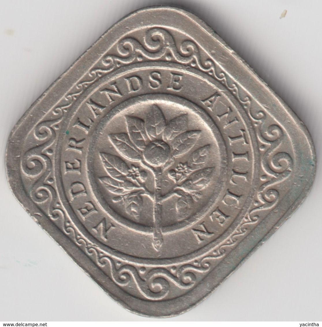 @Y@    Nederlandse Antillen   5  Cent  1962 ( 4636 ) - Antilles Néerlandaises