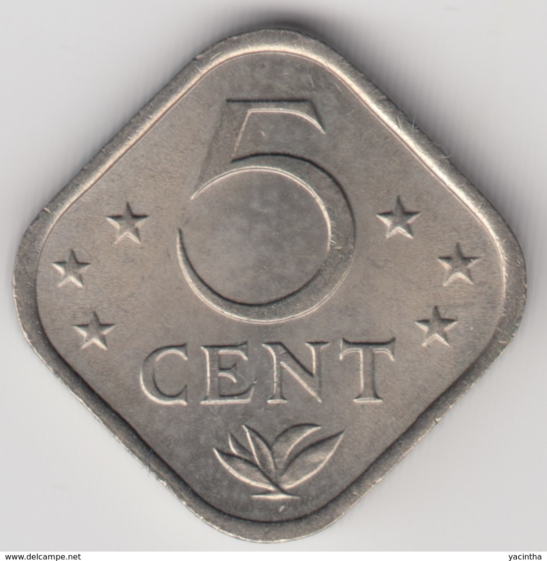 @Y@    Nederlandse Antillen   5  Cent  1971 ( 4641 ) - Antilles Néerlandaises