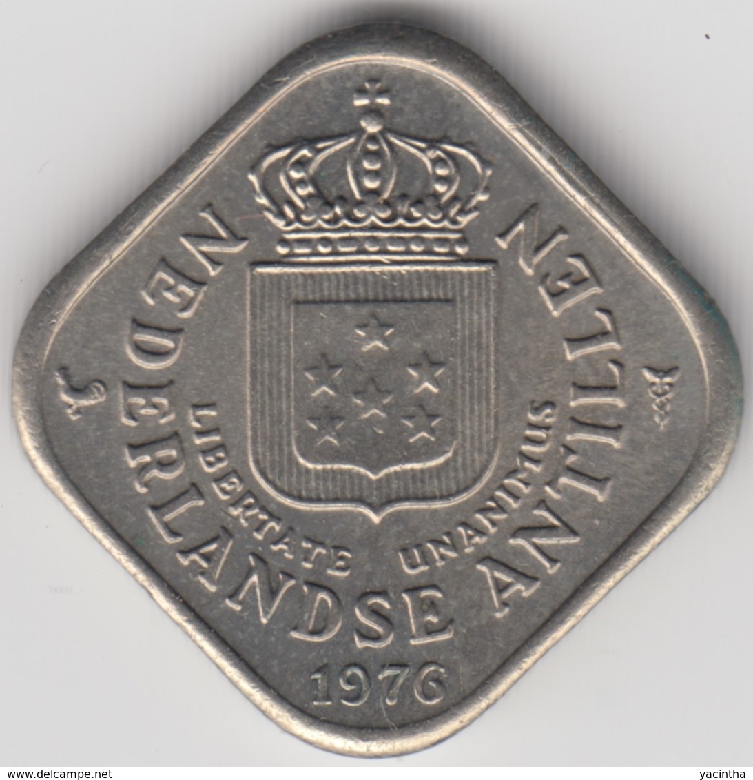 @Y@    Nederlandse Antillen   5  Cent  1976 ( 4644 ) - Antilles Néerlandaises