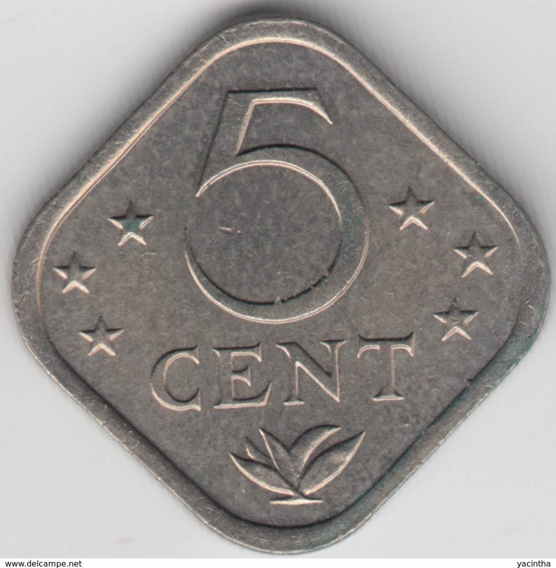 @Y@    Nederlandse Antillen   5  Cent  1978 ( 4646 ) - Antilles Néerlandaises