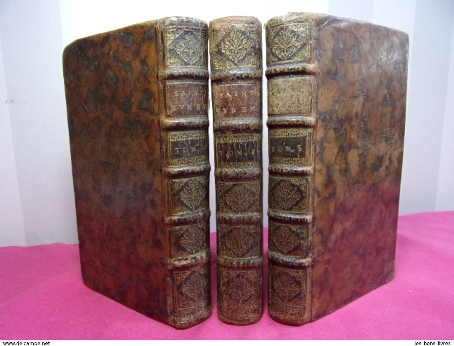 1692. Oeuvres Meslées De Saint-Evremont 3/3 Vols Philosophie & Histoire - Jusque 1700