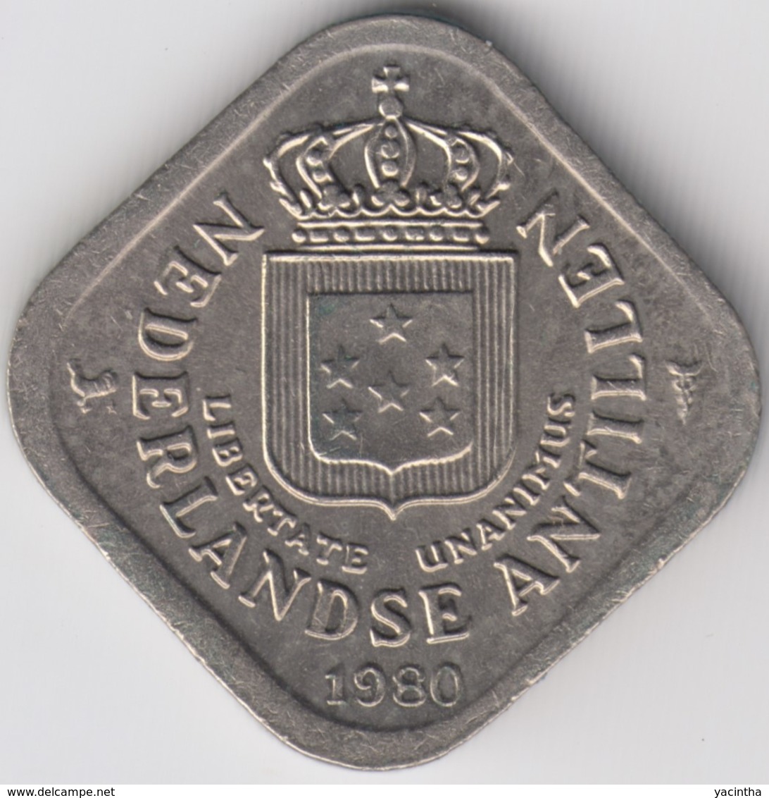 @Y@    Nederlandse Antillen   5  Cent  1980 ( 4648 ) - Antilles Néerlandaises