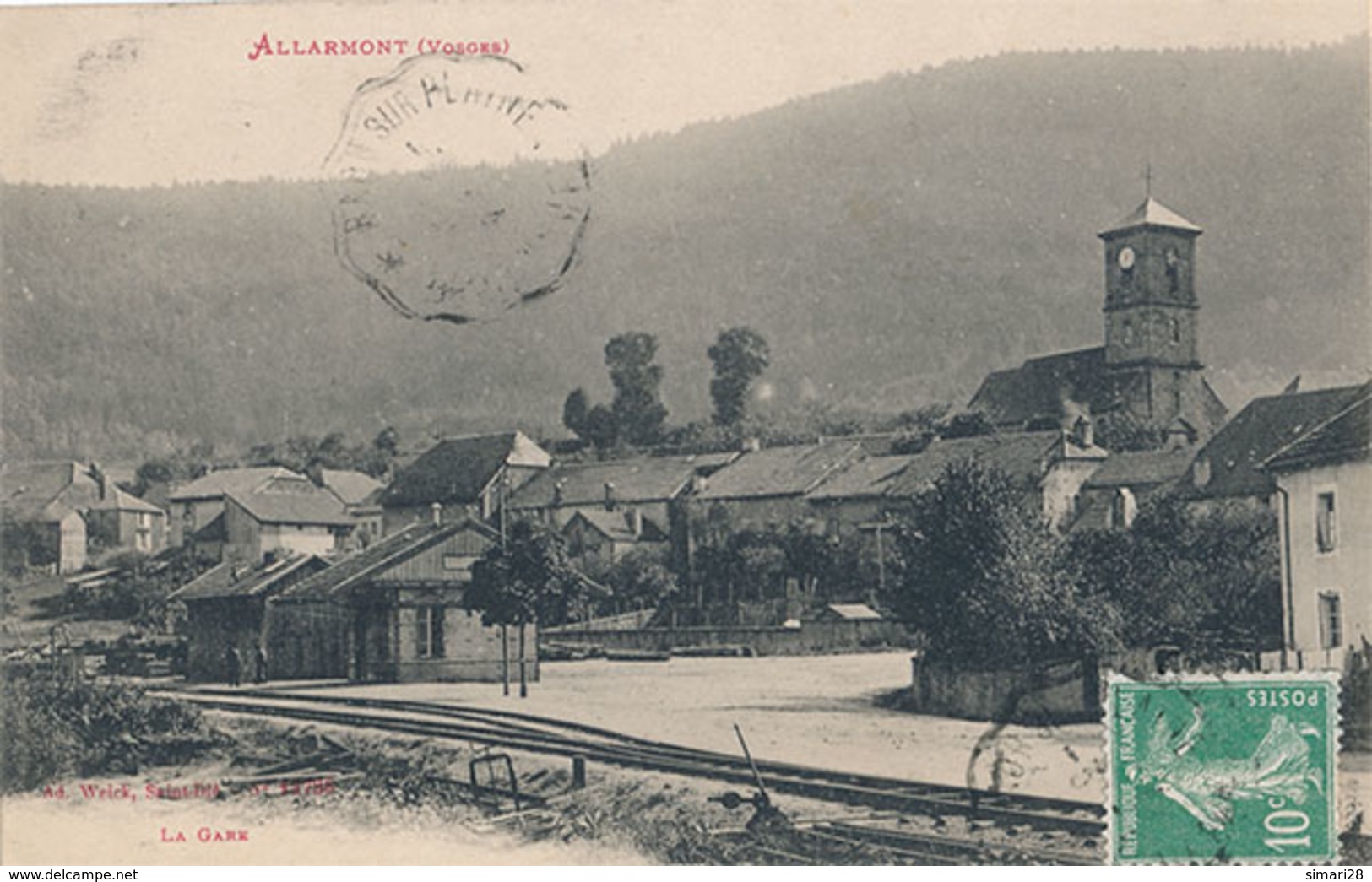 ALLARMONT - N° 13786 - LA GARE - Autres & Non Classés