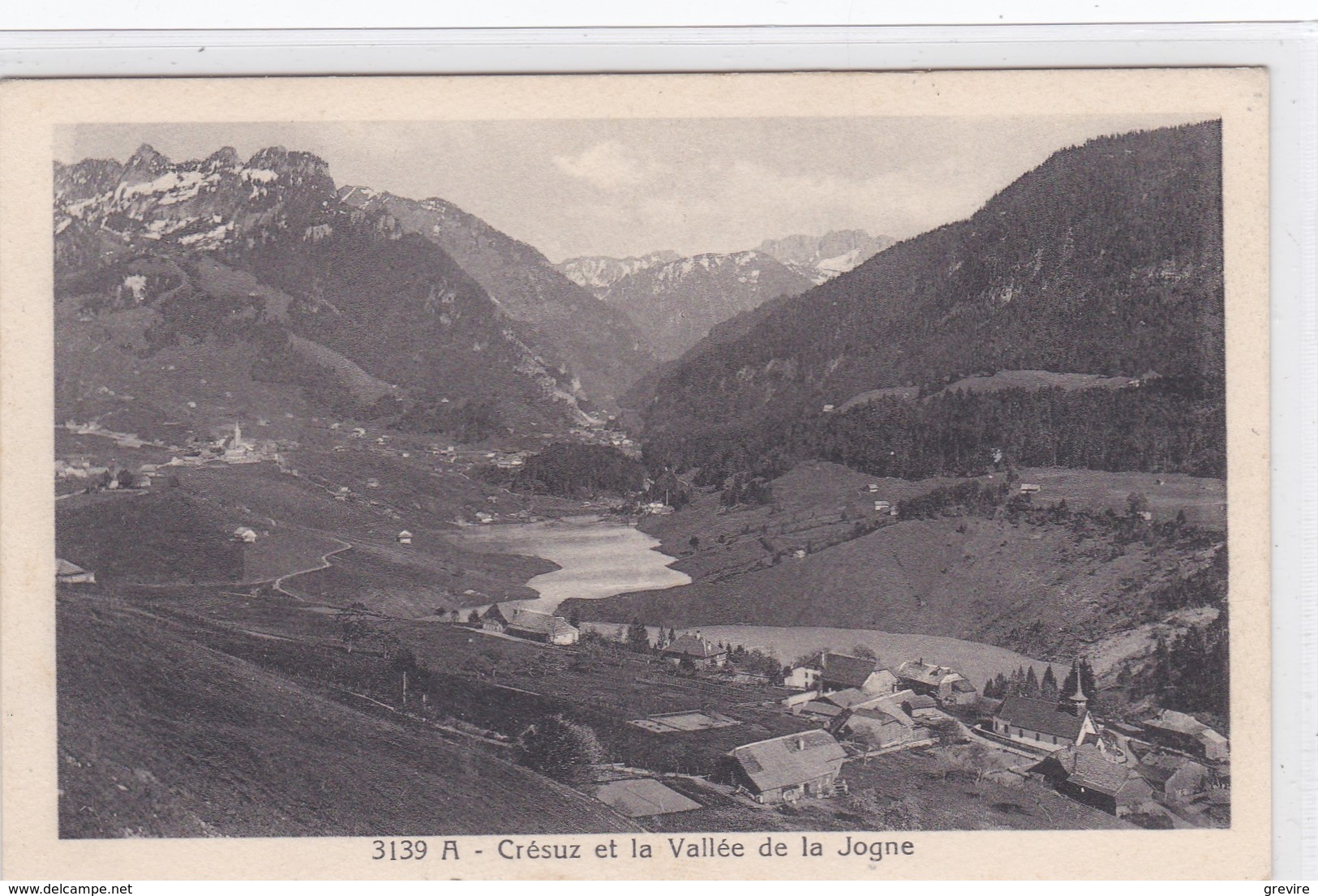 Crésuz Et La Vallée De La Jogne - Crésuz