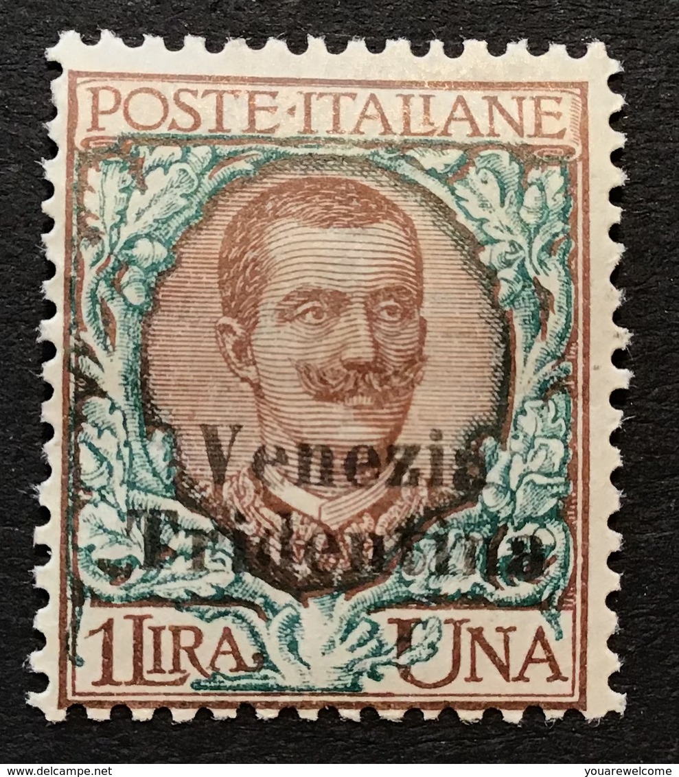 Trentino-Alto Adige 1918 Sa. 27 = 260€ Mint * VF „VENEZIA TRIDENTINA“ (1914-18 War Italy Regno D‘ Italia Italie - Trento