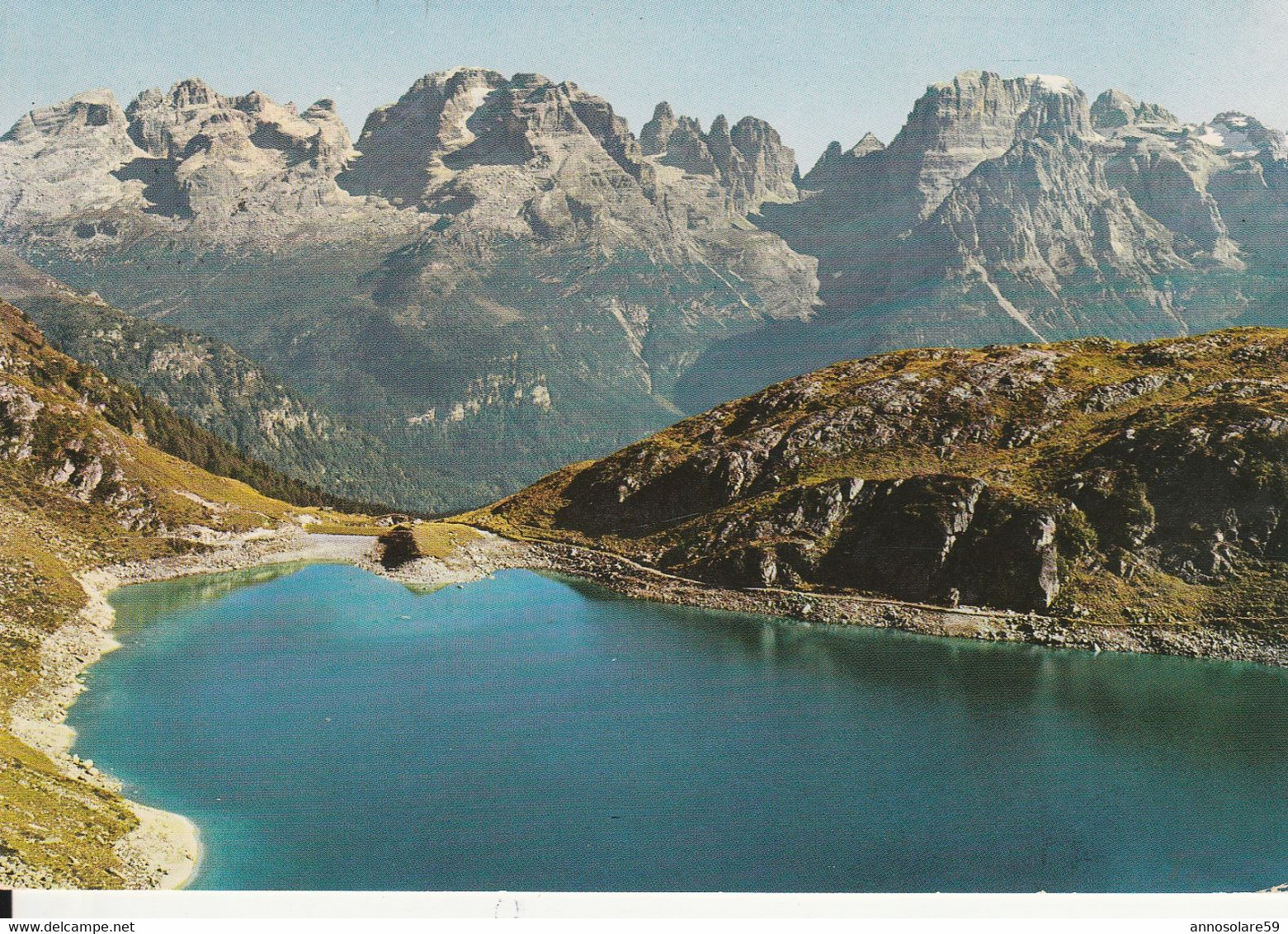 CARTOLINA: MADONNA DI CAMPIGLIO (TN) LAGO RITORTO M. 2130 - F/G - COLORI - VIAGGIATA - LEGGI - Altri & Non Classificati