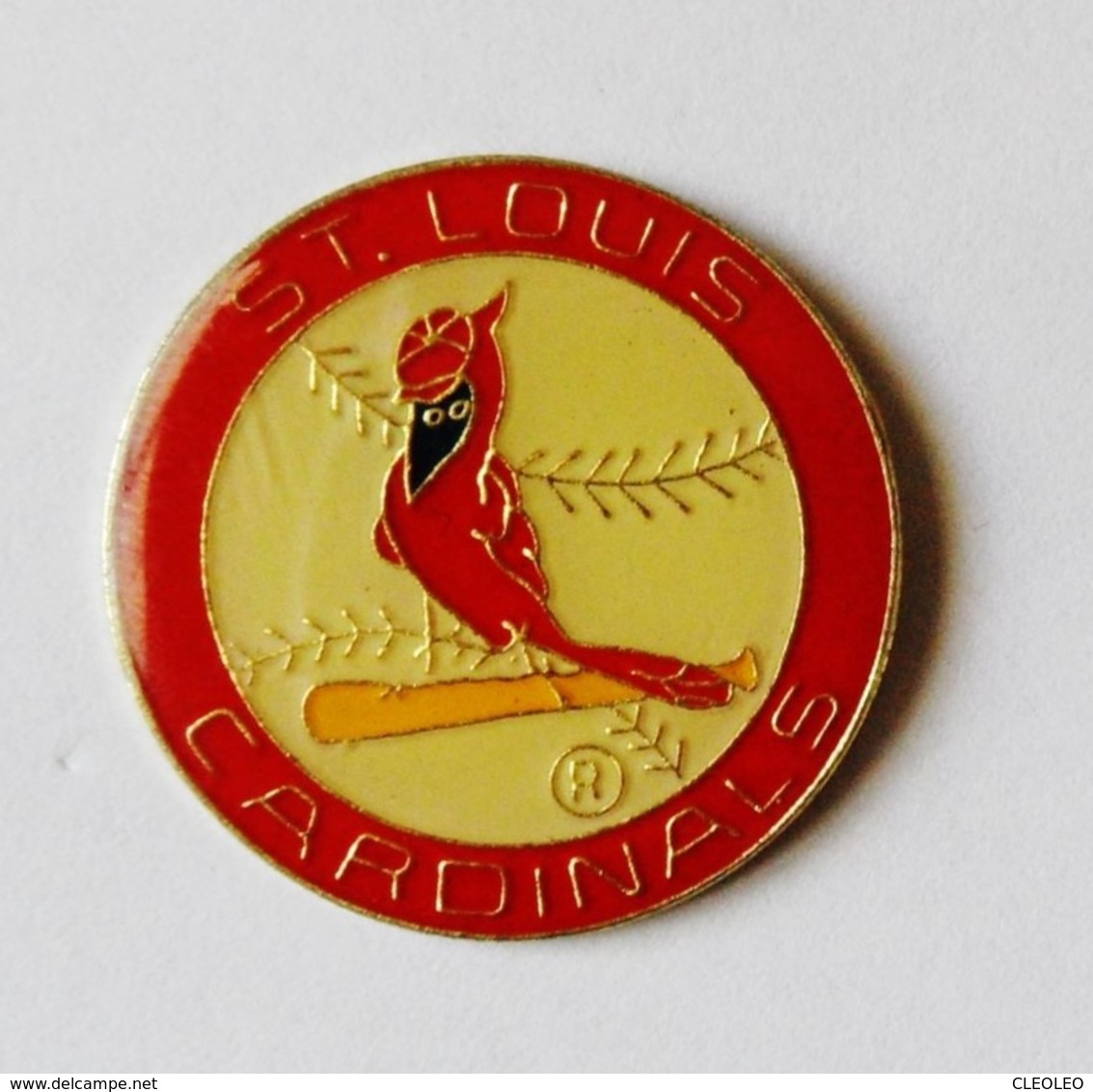 Pin's Oiseau Cardinals Saint Louis - ANIMAUX - Animals
