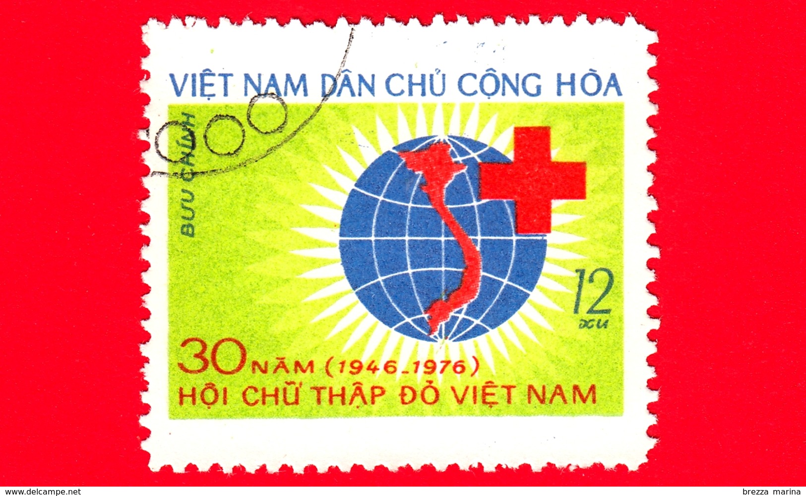 VIETNAM Nord - Viet Nam - 1976 - 30 Anni Di Croce Rossa Vietnamita - 12 - Vietnam