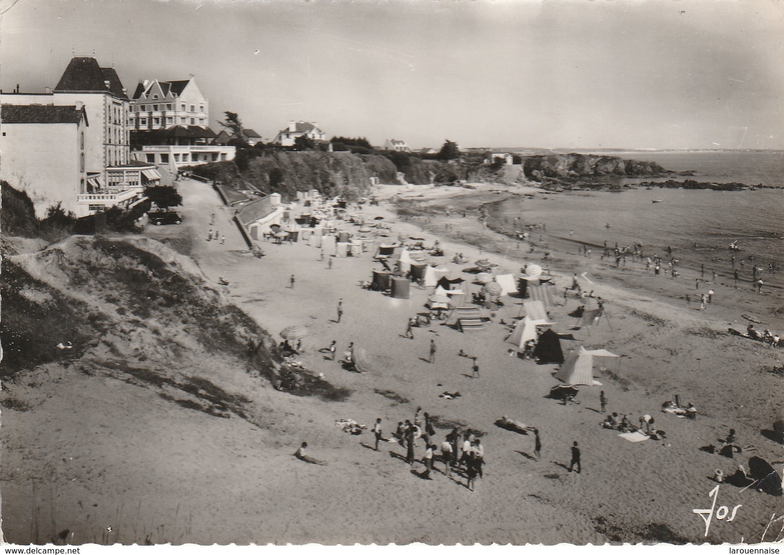 29 - CLOHARS CARNOET - Le Pouldu - Vue Générale De La Grande Plage - Clohars-Carnoët