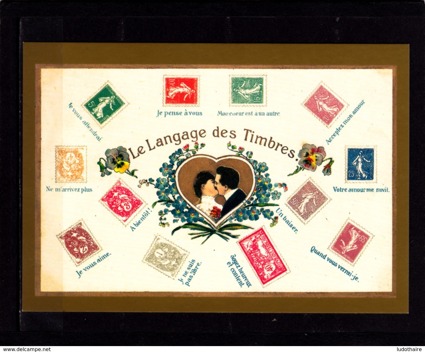 F 2020/ Lot 3 Entier PàP/ MonTimbraMoi International/CP Le Langage Des Timbres/Timbre Sur Timbre/Boite Aux Lettres/ - PAP: Sonstige (1995-...)