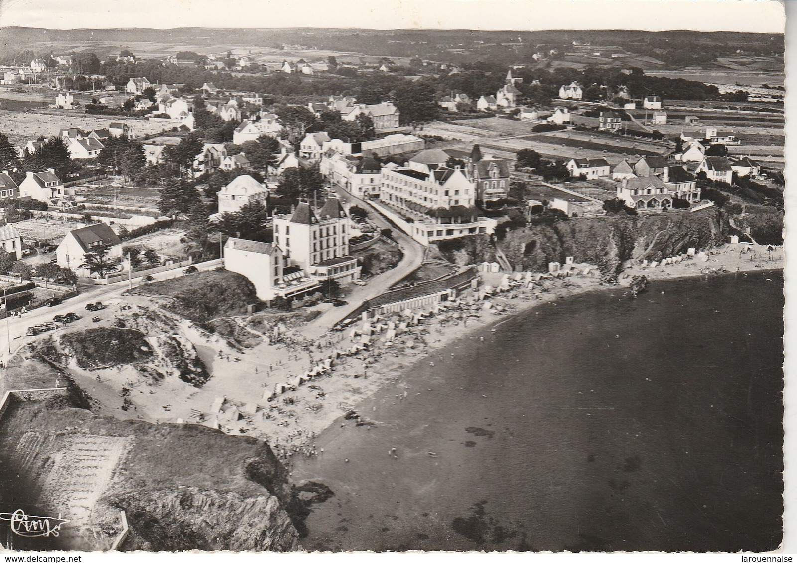 29 - CLOHARS CARNOET - Le Pouldu - La Plage Et Les Hôtels - Clohars-Carnoët