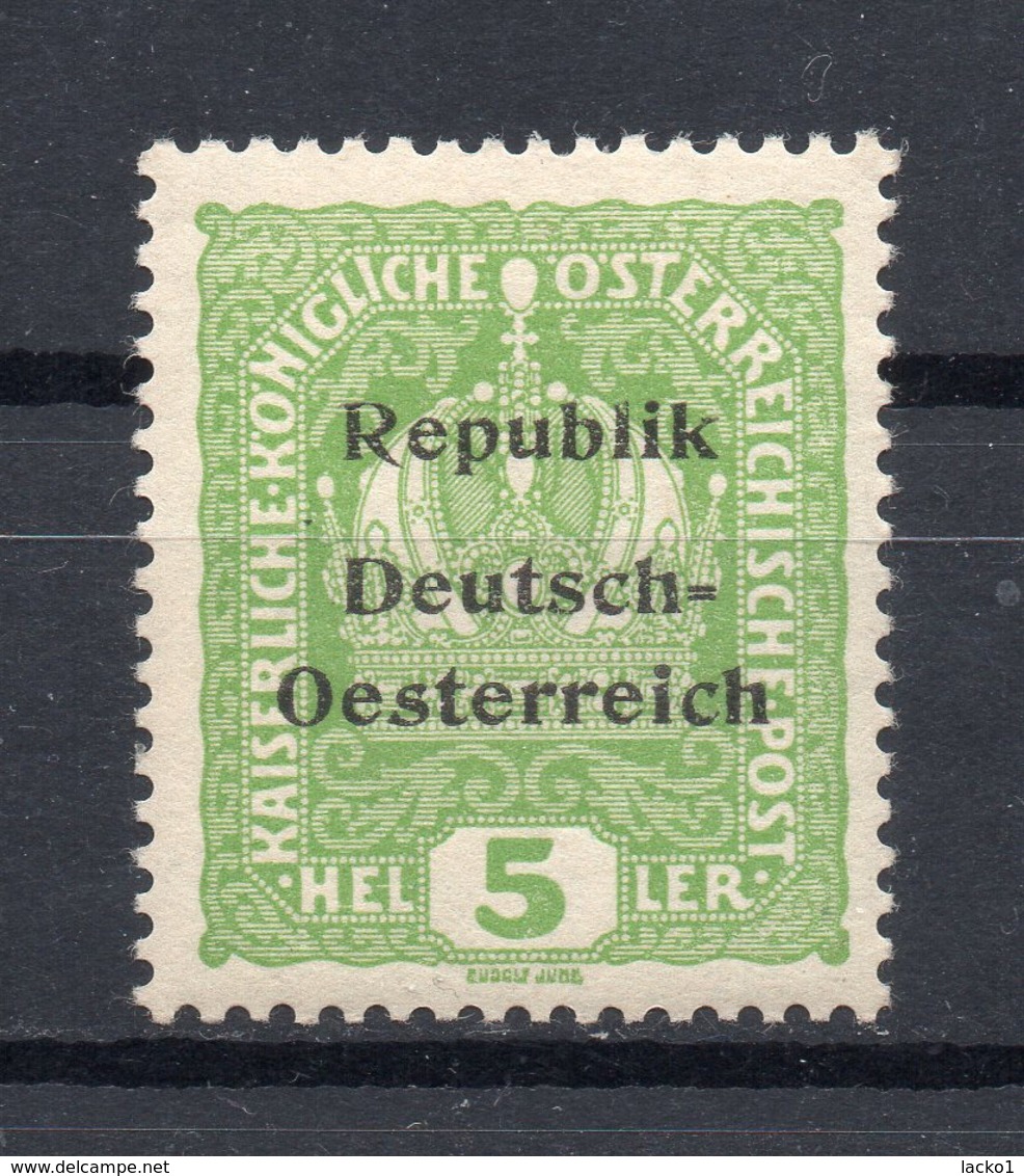 AUSTRIA  1918   KNITTELFELD  , MH - Ongebruikt