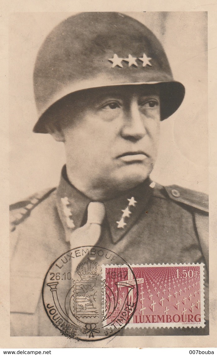 Luxembourg - 1947 / Patton - FDC