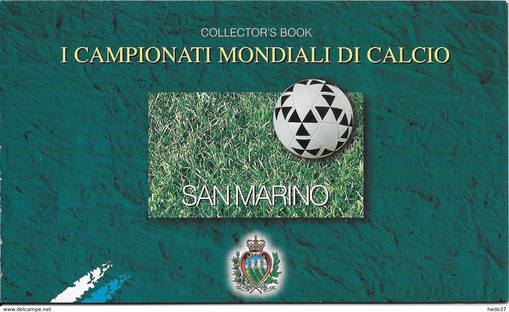 Saint Marin Carnet N°1571 - Football - Oblitéré - TB - Used Stamps