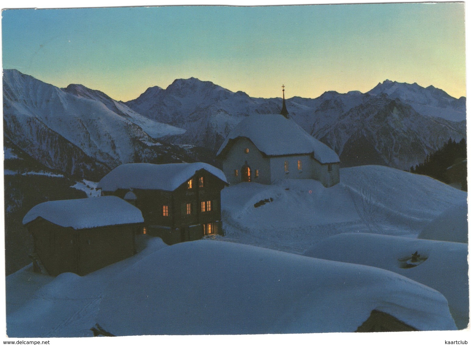 Bettmeralp 1930 M, Wallis - Fletschhorn Und Dom  - (Schweiz/Suisse) - Bettmeralp