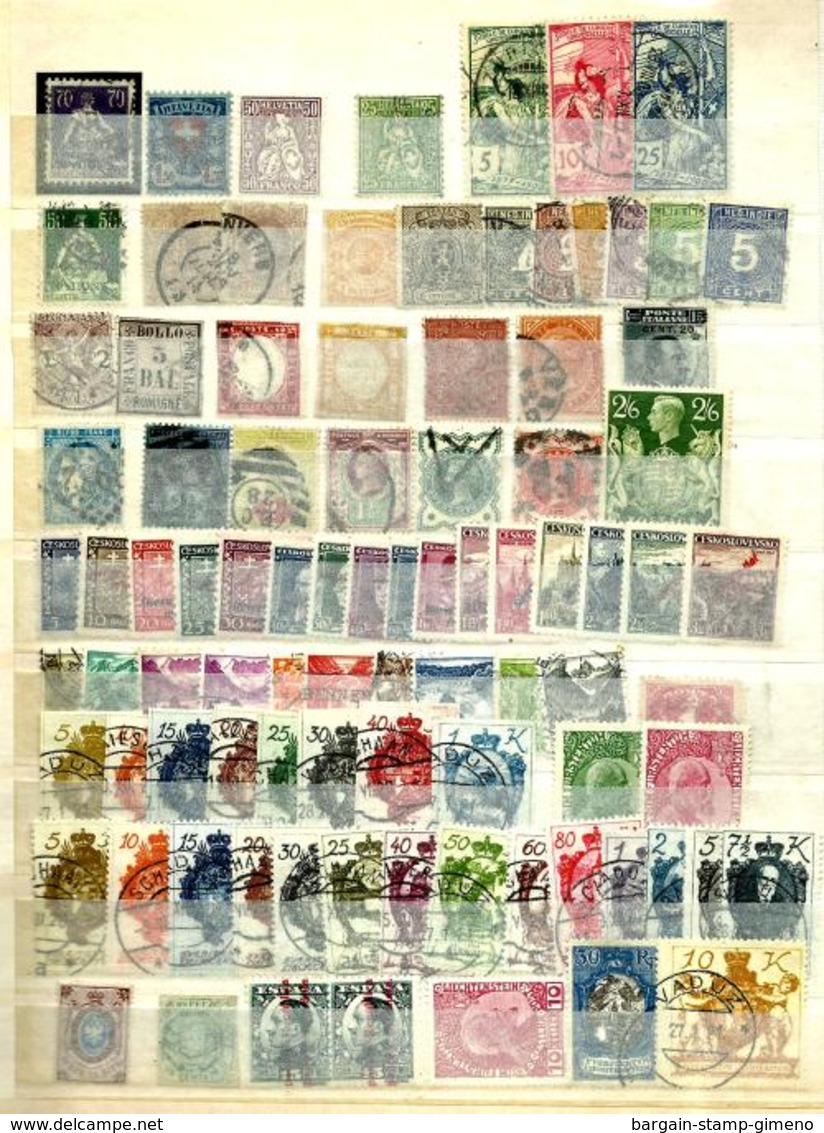 Lote Mundial 90 Sellos. Cat.1900€ - Collections (without Album)