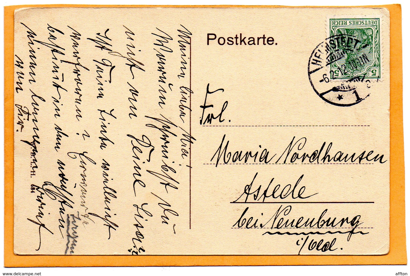 Helmstedt Germany 1912 Postcard - Helmstedt