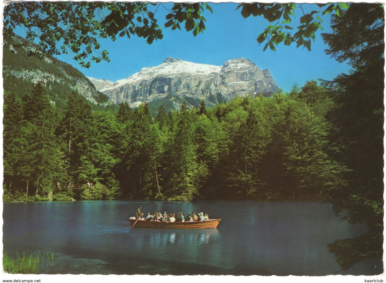 Kahnfahrt Auf Dem Blausee - Kandertal Mit Zahlershorn-Birre - 900 M -  (Schweiz/Suisse) - Andere & Zonder Classificatie