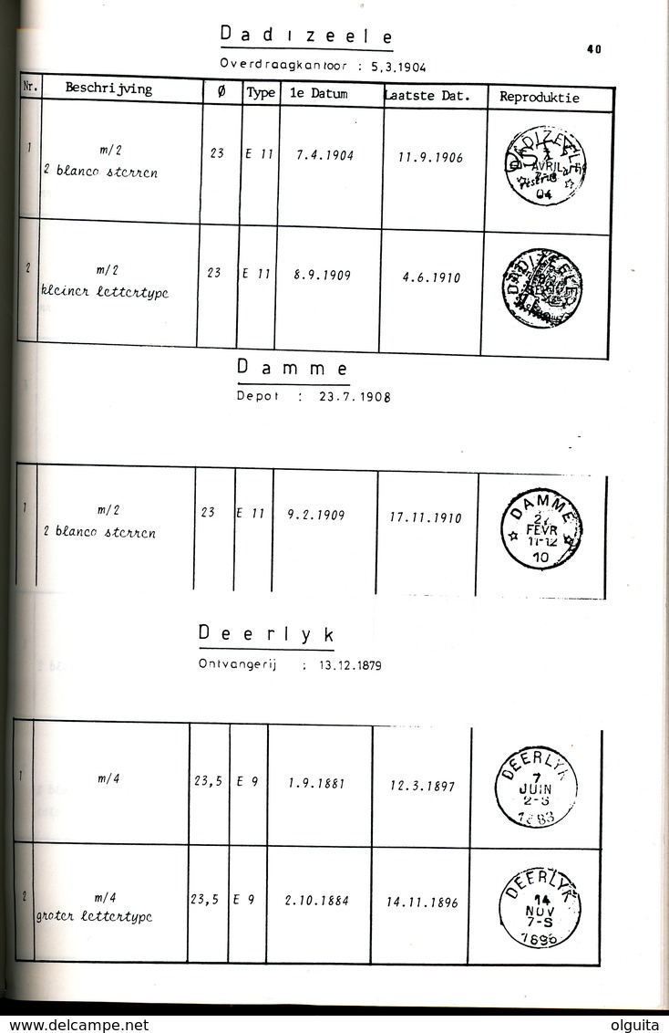 996/25 -- 2 X LIVRE/BOEK WEFIS Nr 51 En 55 - Enlelcirkelstempels West Vl.  , 127 Blz ,  1989/90 , Door Renaat Dusauchoit - Oblitérations