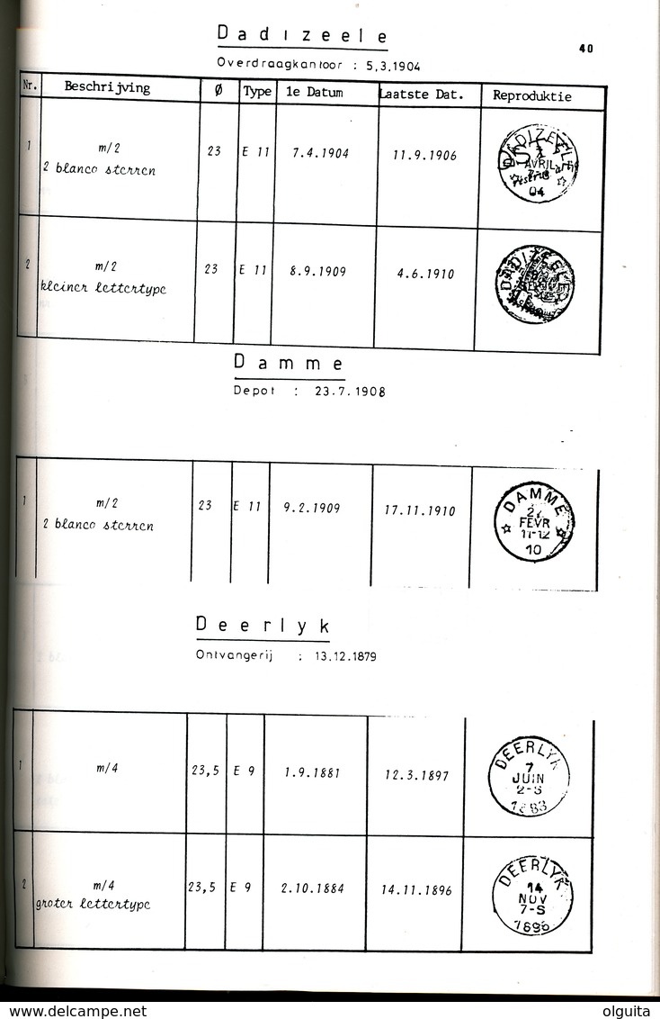 996/25 -- 2 X LIVRE/BOEK WEFIS Nr 51 En 55 - Enlelcirkelstempels West Vl.  , 127 Blz ,  1989/90 , Door Renaat Dusauchoit - Stempel