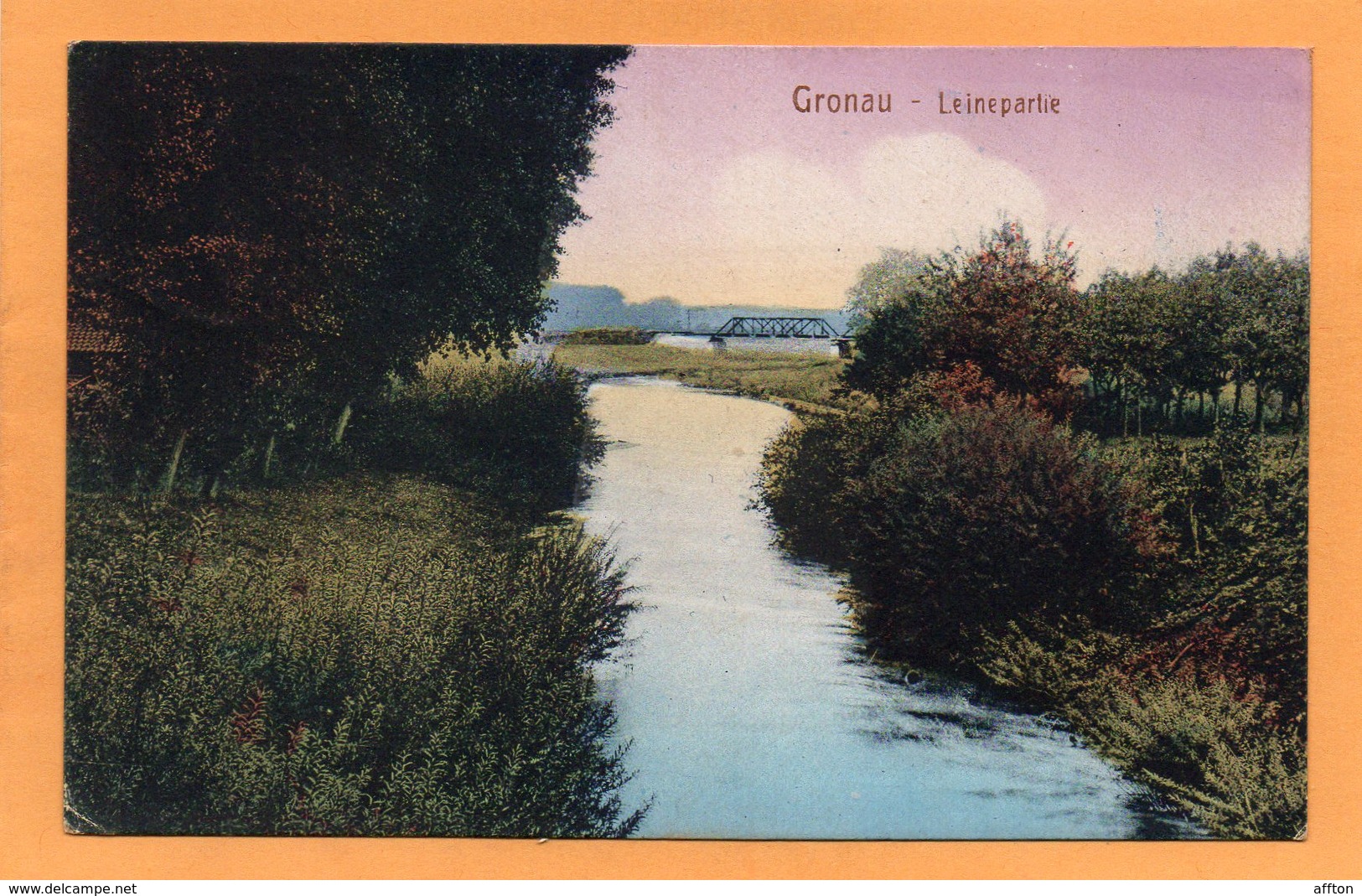 Groanu I W Germany 1919 Postcard Mailed - Gronau