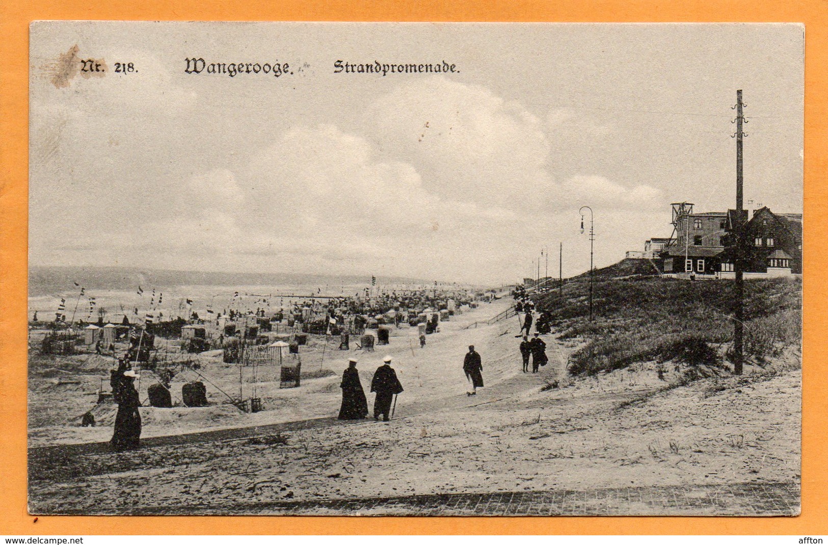 Wangerooge Germany 1910 Postcard Mailed - Wangerooge