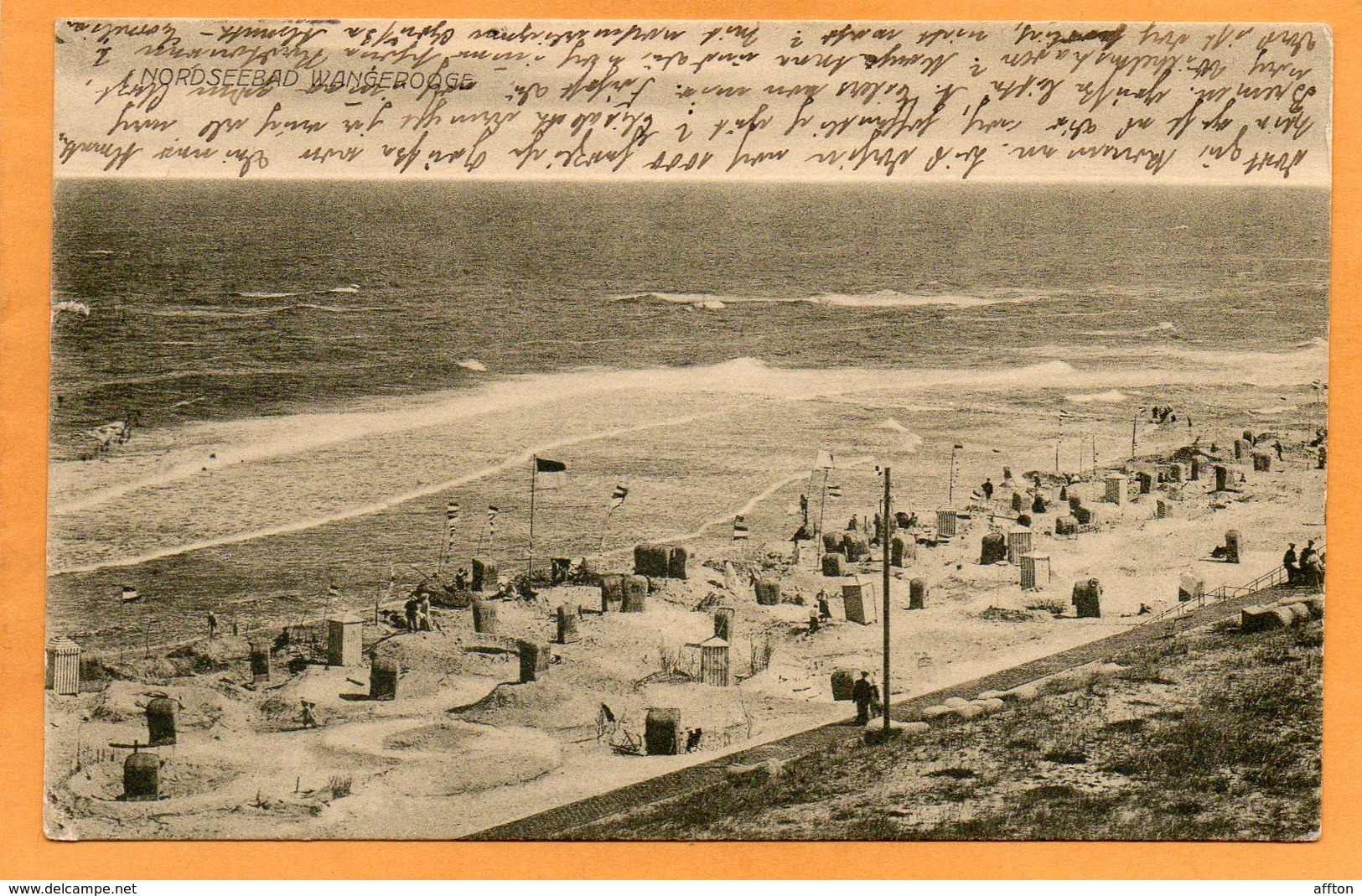 Wangerooge Germany 1908 Postcard Mailed - Wangerooge