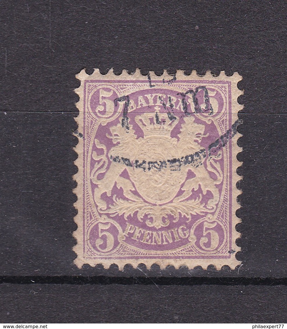 Bayern - 1878 - Michel Nr. 45 - Gest. - 30 Euro - Other & Unclassified