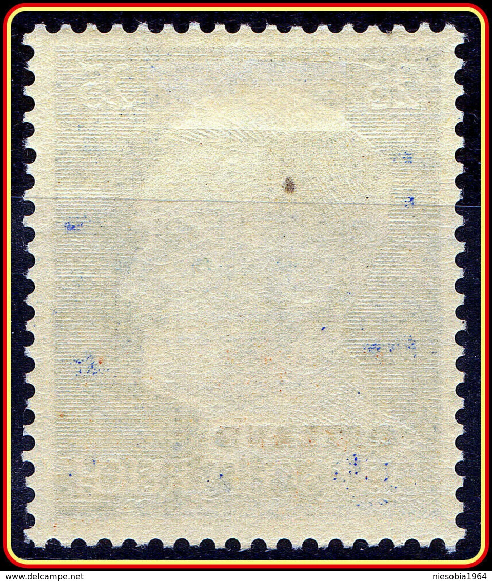 WW2 - Deutshe Post Osten - OSTLAND Adolf Hitler Head  Stamp with Overprint Kurland 1945 Deutshe Post Osten OSTLAND