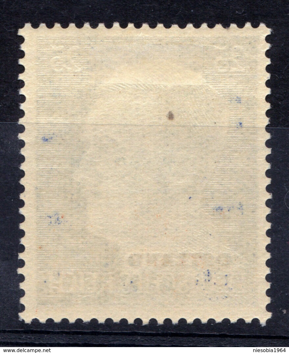 WW2 - Deutshe Post Osten - OSTLAND Adolf Hitler Head  Stamp with Overprint Kurland 1945 Deutshe Post Osten OSTLAND