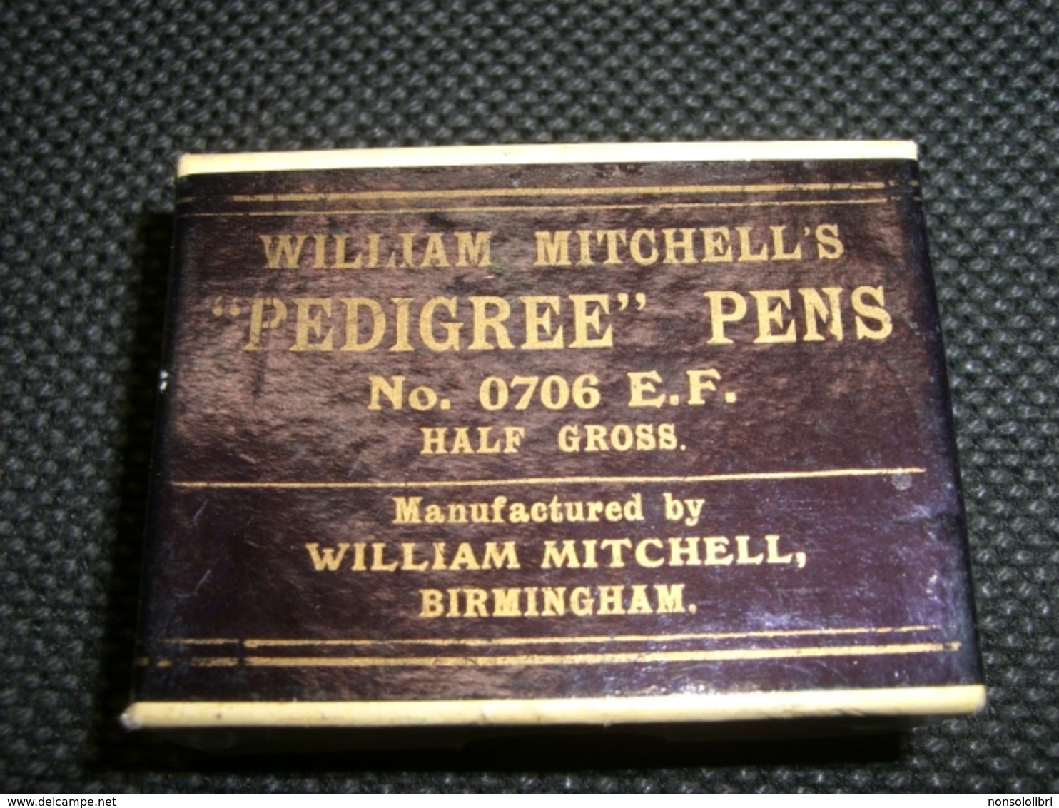 SCATOLA PENNINI WILLIAM MITCHELL'S PEDIGREE PENS N706 - Stylos