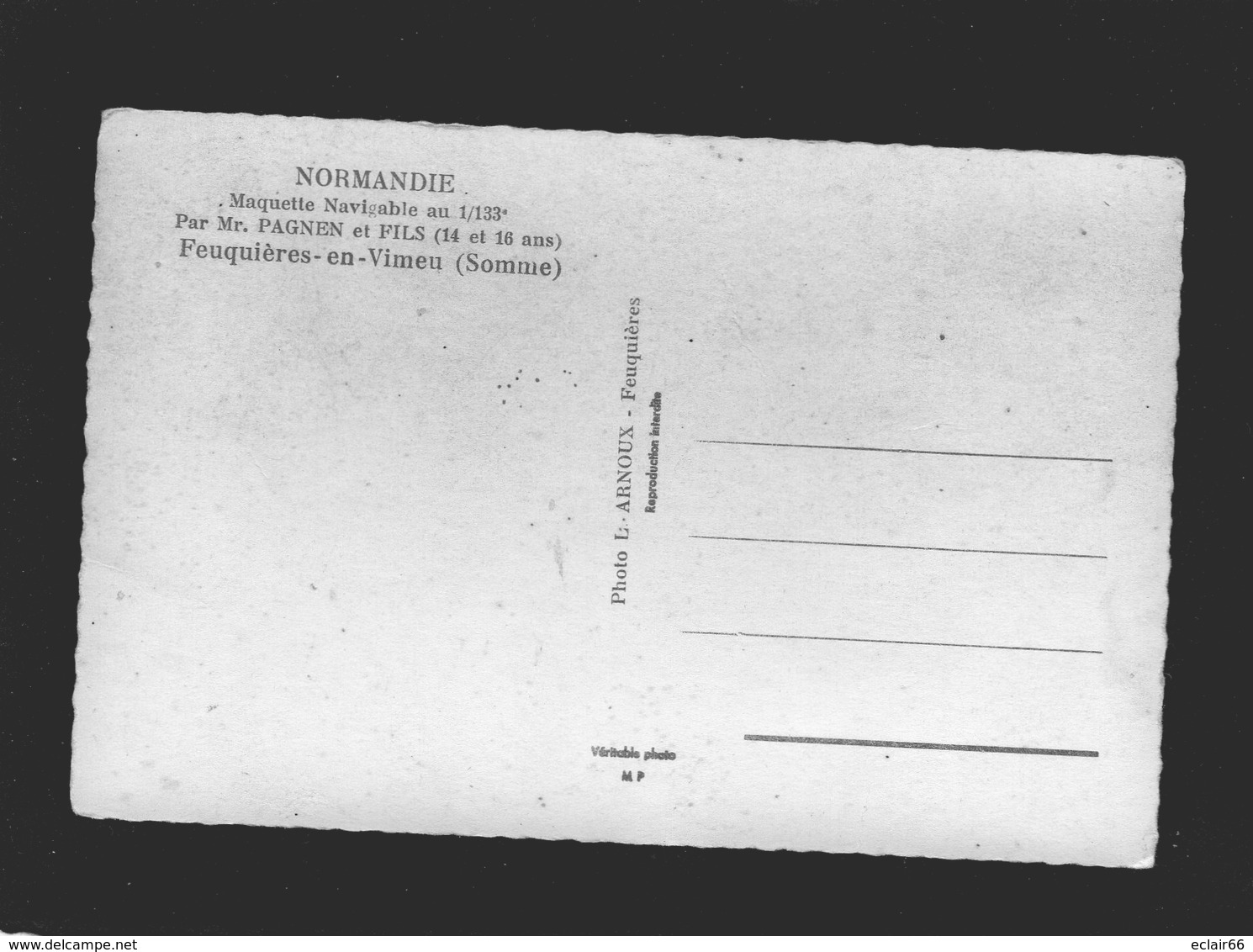 80 Feuquieres En Vimeu Maquette Du Paquebot Normandie Réalisé Par Mrs Pagnen Et Fils 14 Et 16ans Photo L.ARNOUX Feuqui - Paquebots