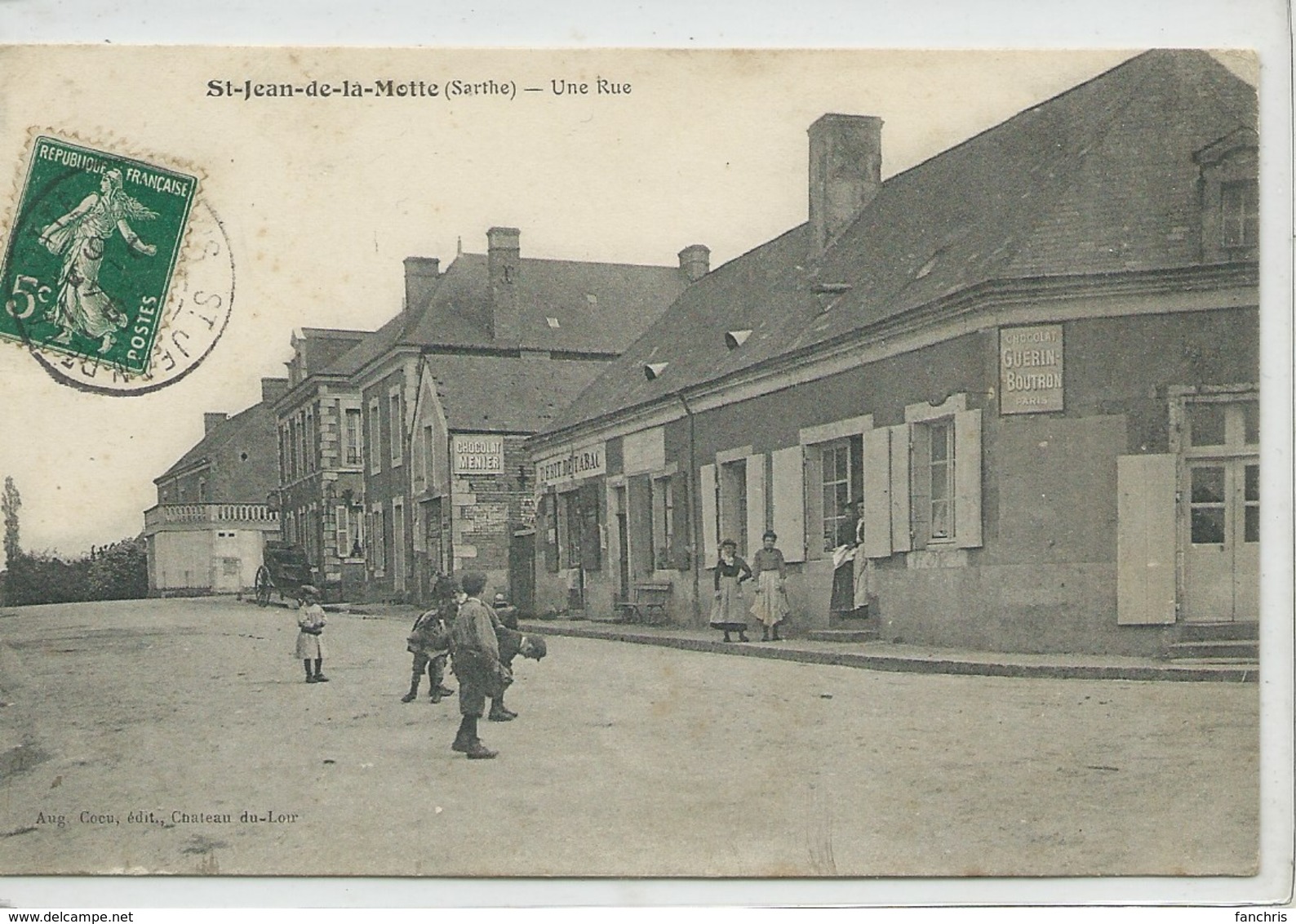 St-Jean -de-la-Motte-Une Rue - Autres & Non Classés