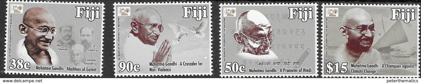 FIJI, 2019, MNH, MAHATMA GANDHI,4v - Mahatma Gandhi