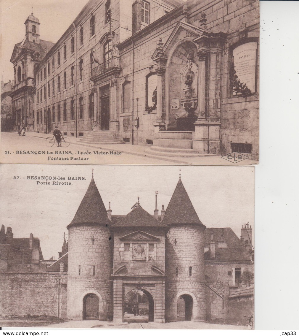 25 BESANCON  -  LOT DE 20 CARTES  - - Besancon