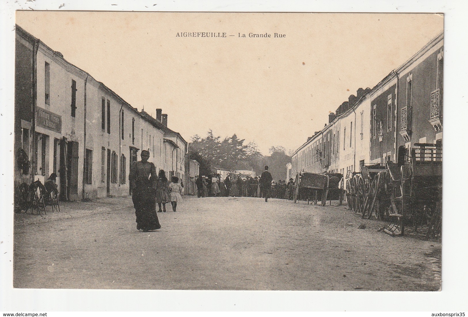 AIGREFEUILLE - LA GRANDE RUE - 44 - Aigrefeuille-sur-Maine