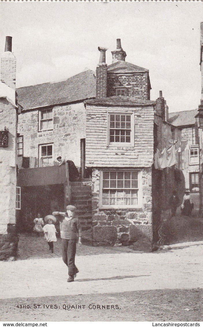 Postcard St Ives Quaint Corners My Ref  B13903 - St.Ives