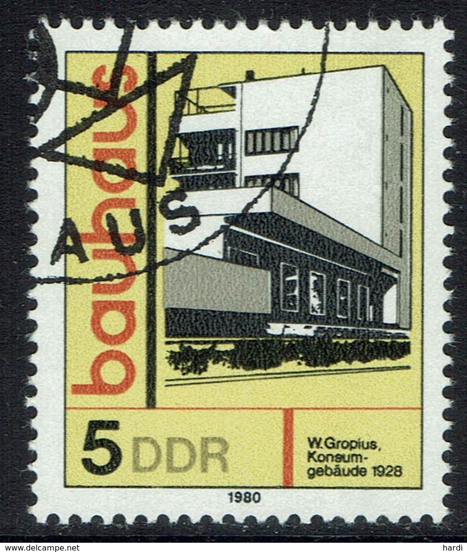 DDR 1980, Mi Nr 2508, Gef.gestempelt - Usados