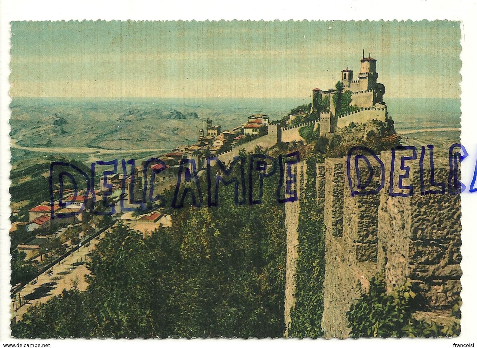 Repubblica Di S. Marino. Panorama. 1960. 5 Timbres - Saint-Marin